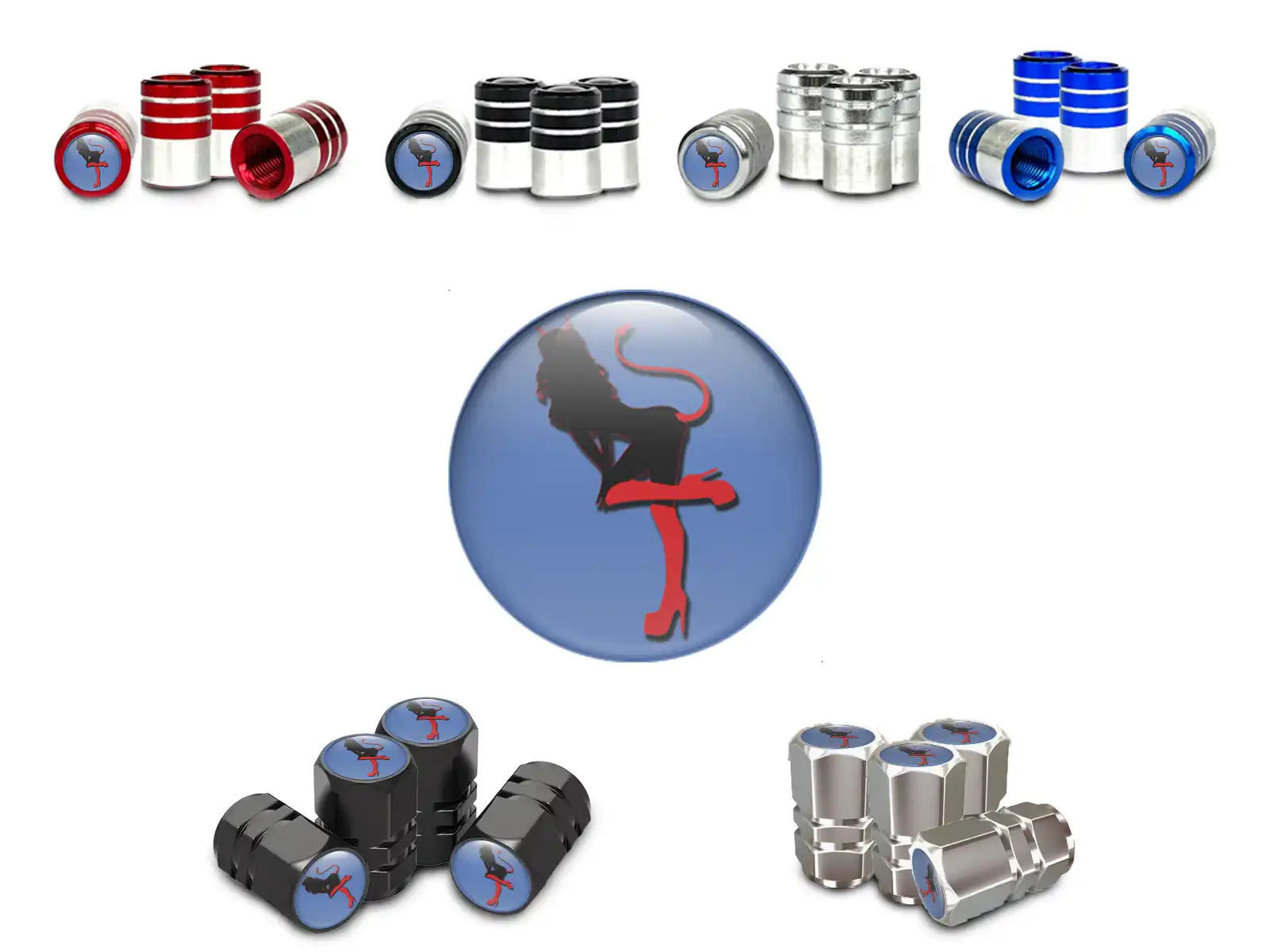 Wheel Valve Covers Motorcycle Stylish Build